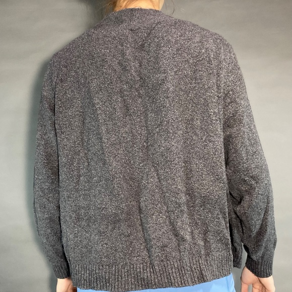Cabi Grey Oversized Knitted Sweater Size XS - Picture 3 of 5